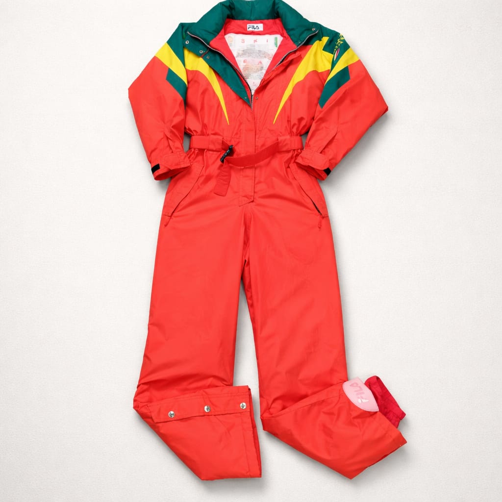 Vintage Fila Italia Ski Suit