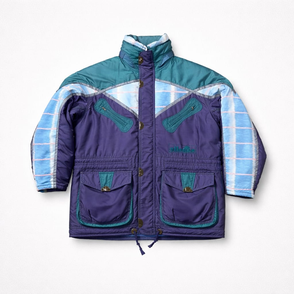 Vintage Ellesse Purple Ski Jacket