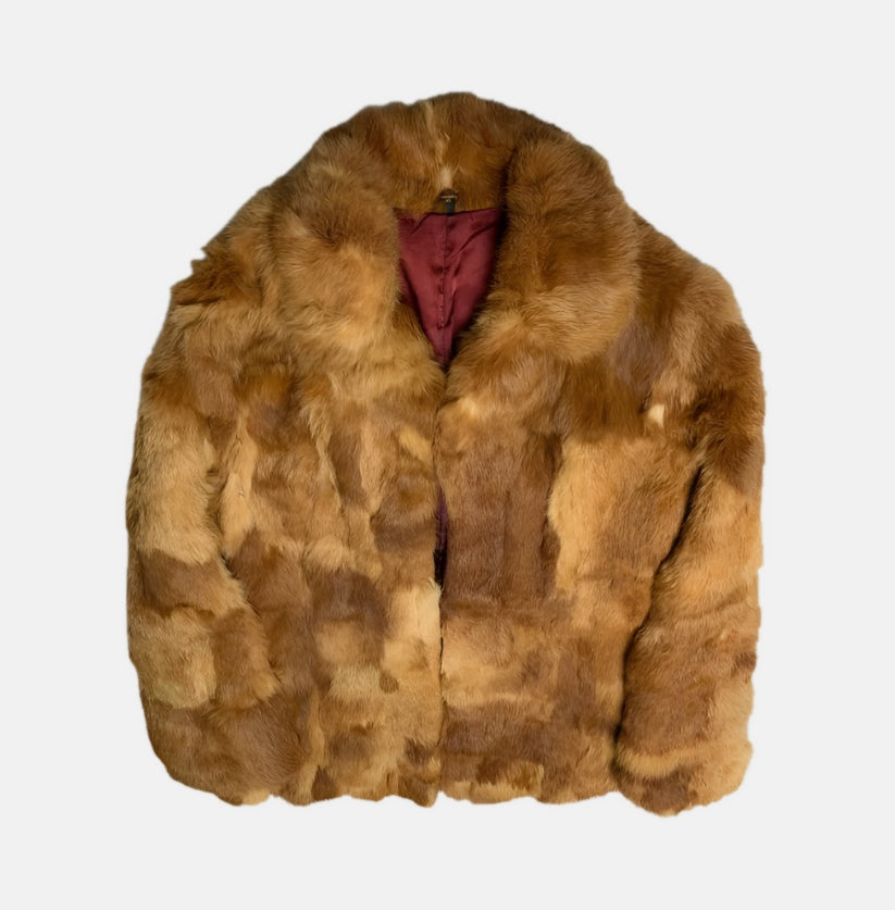 Vintage Rabbit Fur Coat