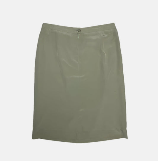 Burberry Solid Color Pencil Skirt