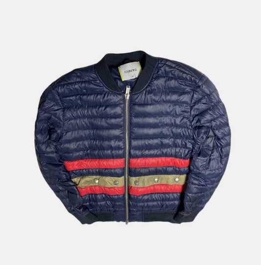 Iceberg Puffer Bomber Jacket