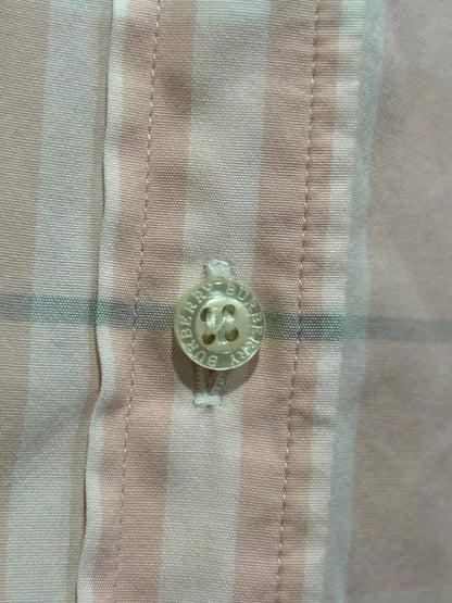 Women’s BURBERRY LONDON Pink Checkered Shirt in size 46