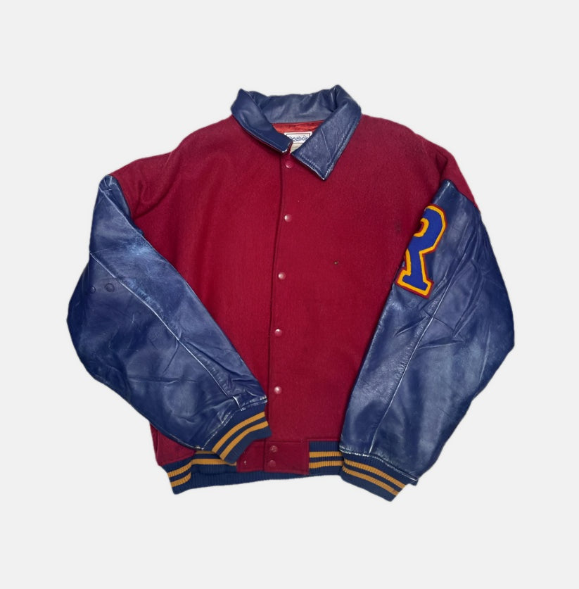 Vintage Reebok Varsity Jacket in Size L